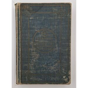 Vintage 1943 Webster's Collegiate Dictionary 5th Ed Thin Paper Hardcover